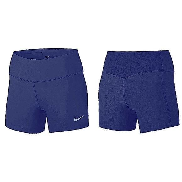 Nike Pants - Nike Dri-Fit Pro Legend High Waist Navy Blue Obsidian Shorts Small